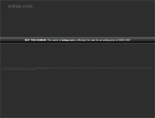 Tablet Screenshot of ankap.com